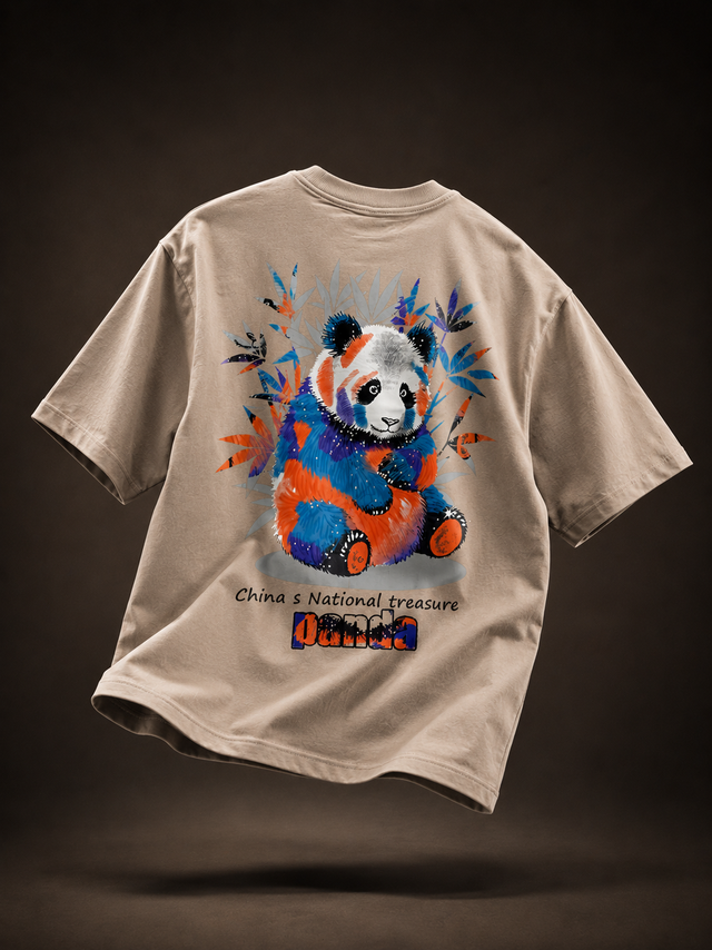 Panda Drift Oversized T-Shirt (Unisex)