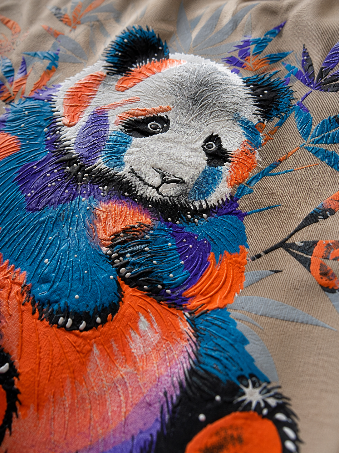 Panda Drift Oversized Drop Shoulder T-Shirt