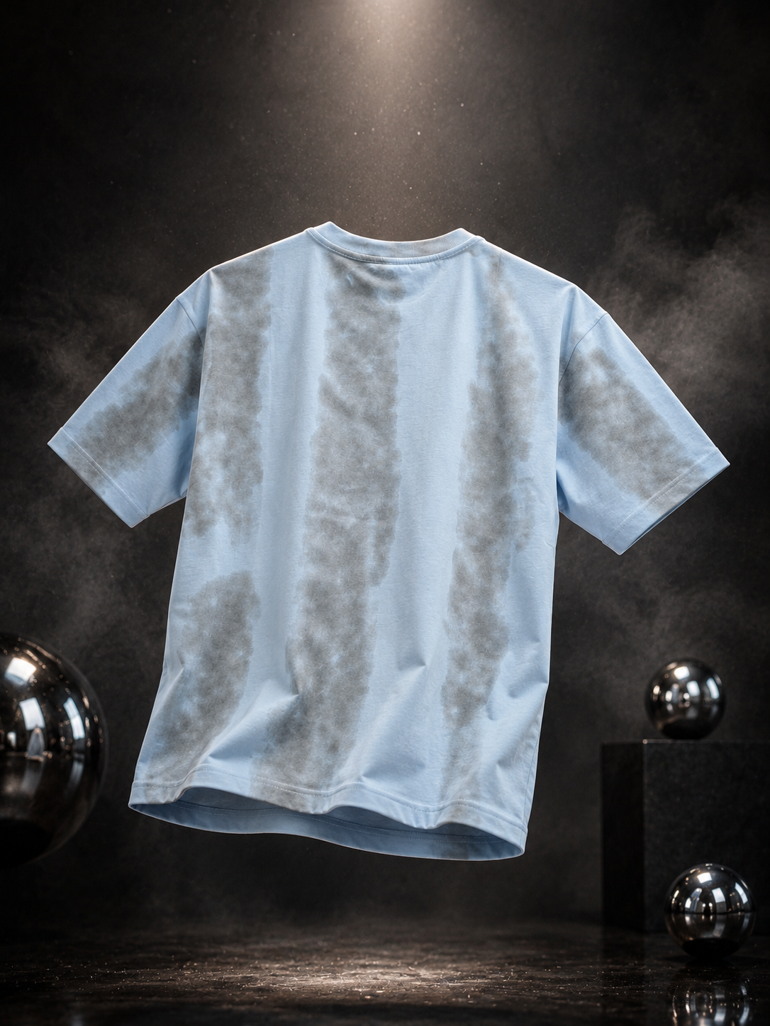 Skyline Mist Oversized Drop Shoulder T-Shirt