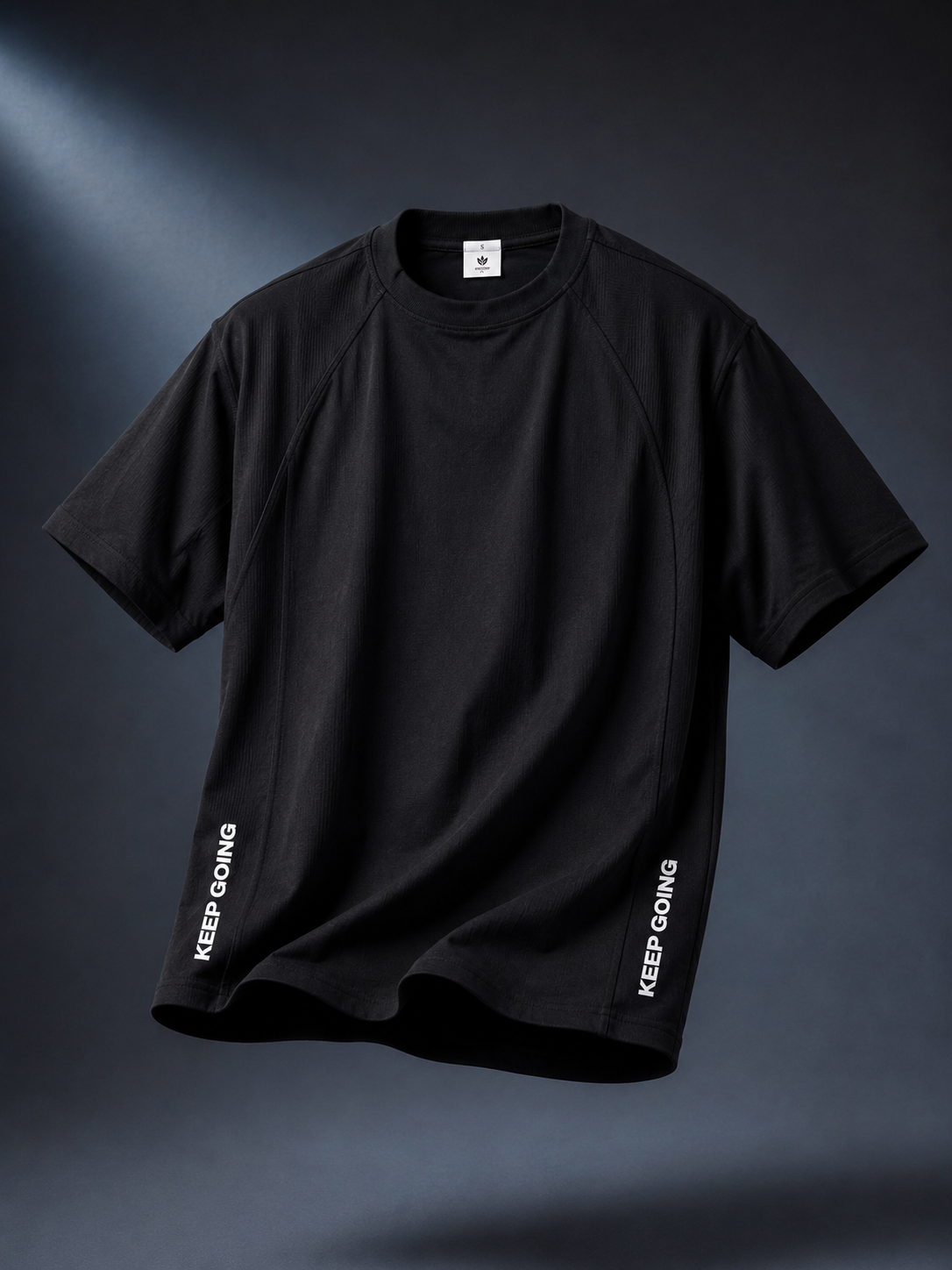 Midnight Core Oversized Down Shoulder T-Shirt