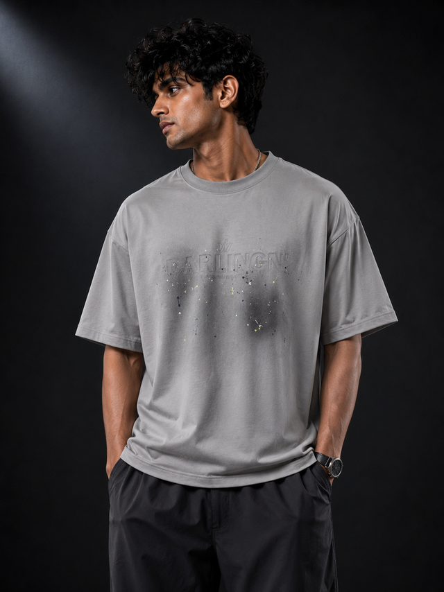 Silver Mist Oversized T-Shirt