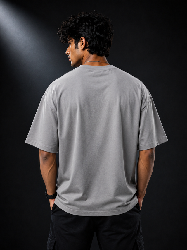 Silver Mist Oversized T-Shirt