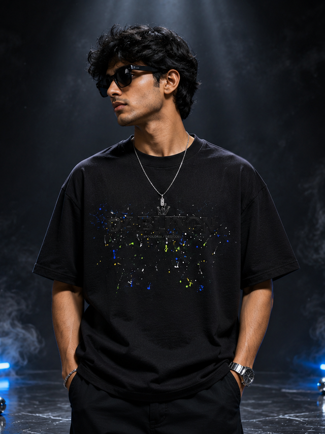 Shadow Splash Oversized T-Shirt
