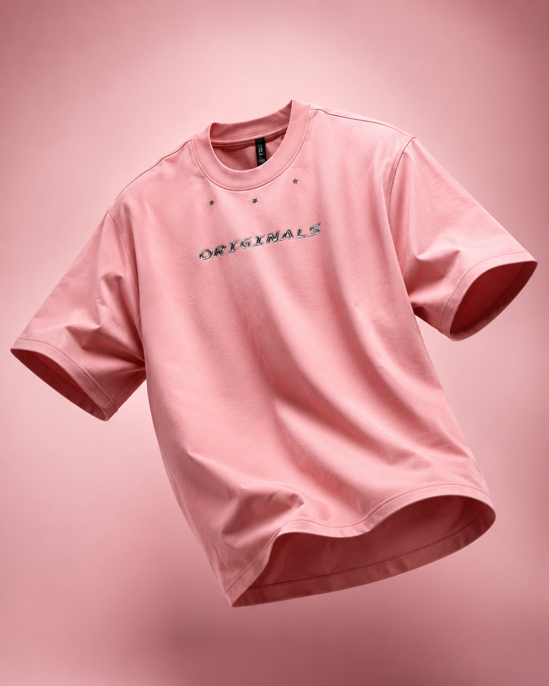 Blush Originals Oversized Drop Shoulder T-Shirt