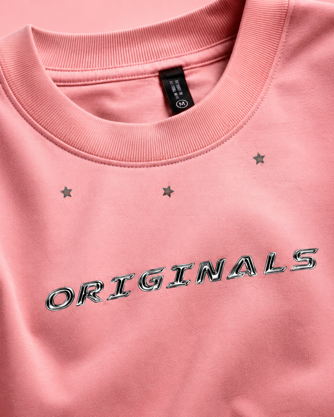 Blush Originals Oversized Drop Shoulder T-Shirt