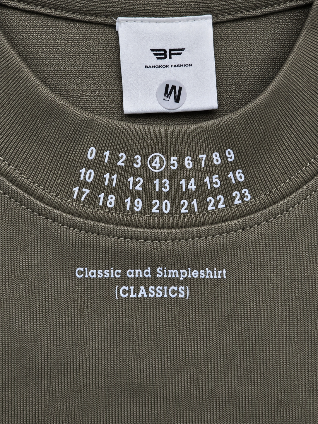 Olive Terrain Oversized Down Shoulder T-Shirt