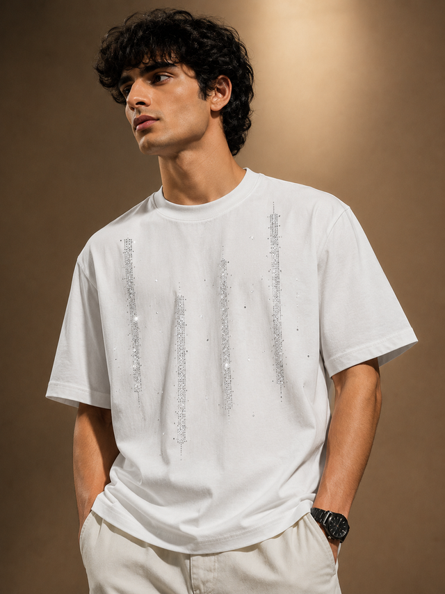 Crystal Drift Premium White T-Shirt