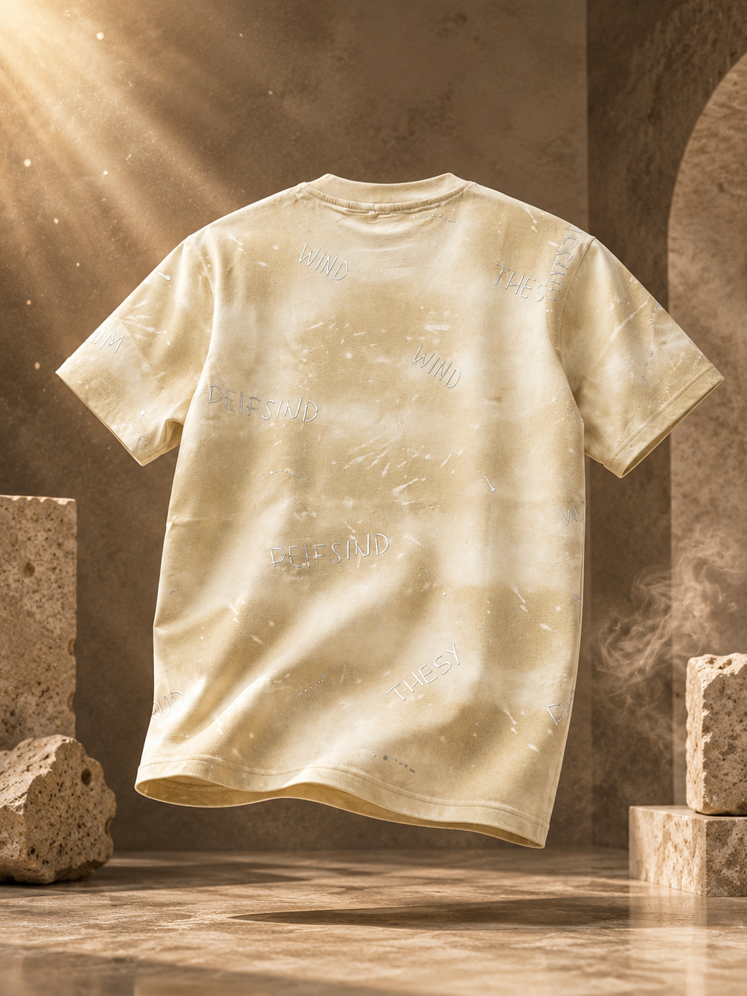 Sandstone Script Premium Regular Fit T-Shirt