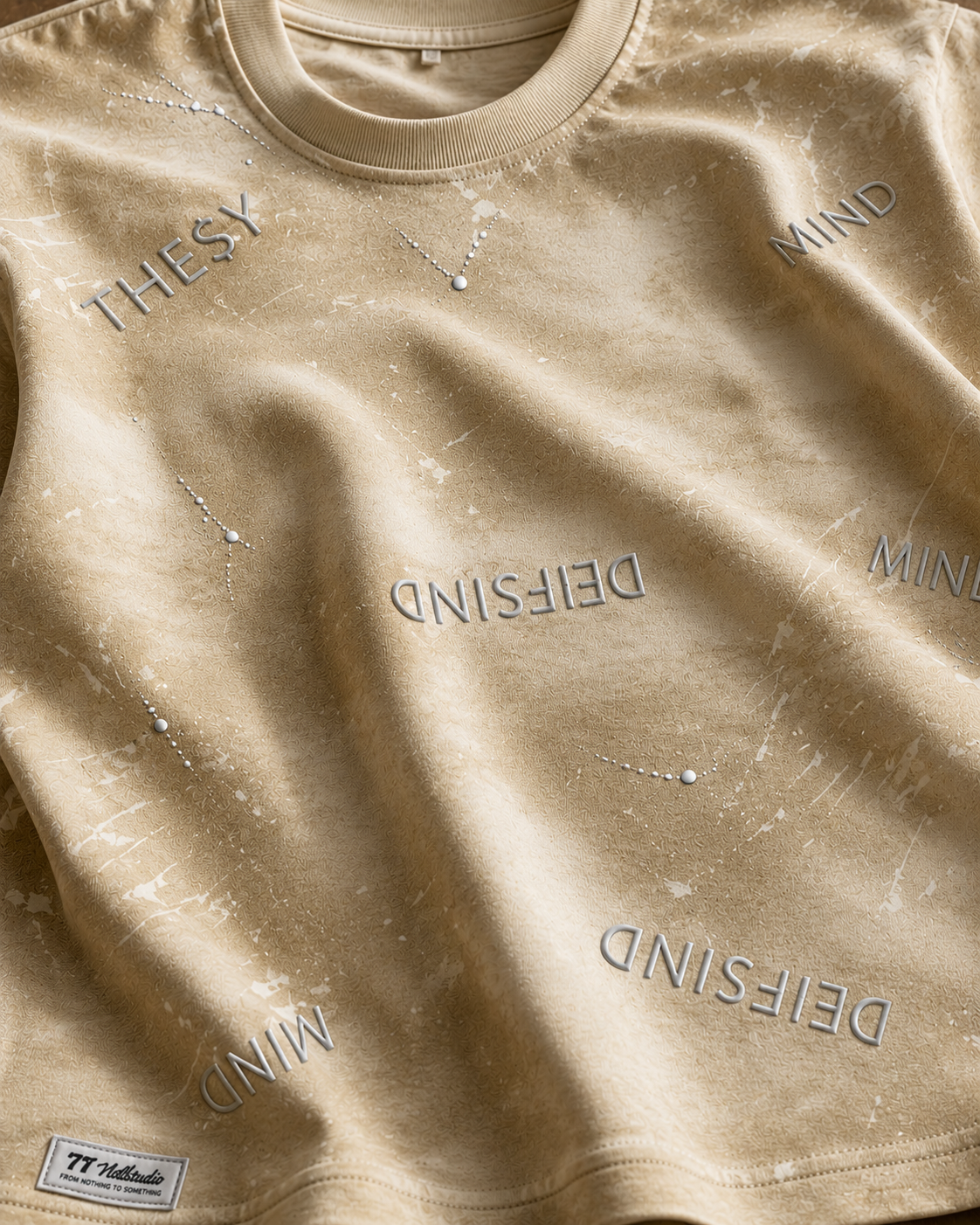 Sandstone Script Premium Regular Fit T-Shirt