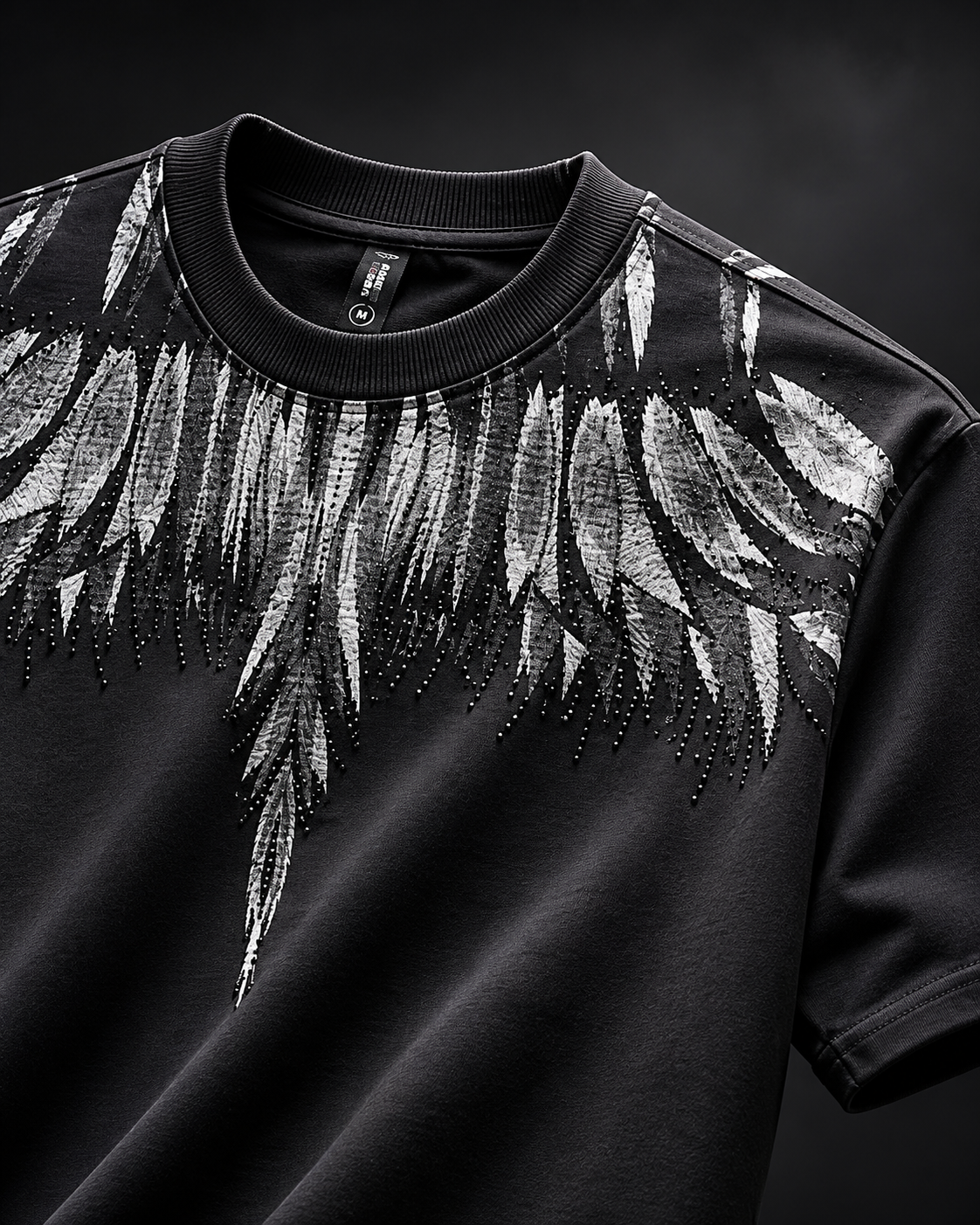 Midnight Wings Oversized Drop Shoulder T-Shirt