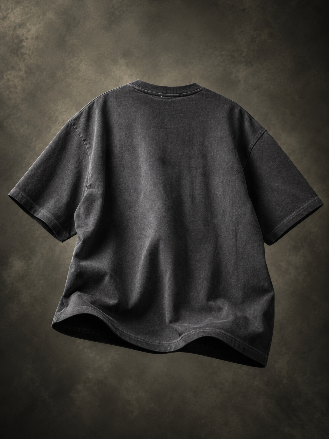 Chemical Reaction Vintage Wash Oversized Drop Shoulder T-Shirt