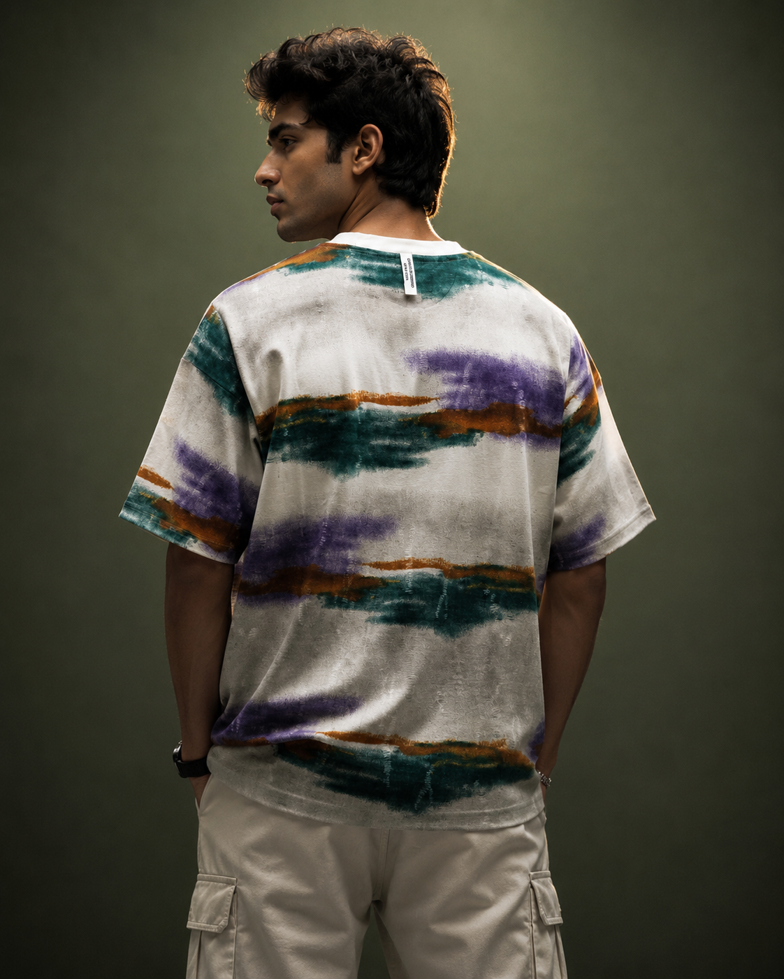 Aurora Brushstroke RF Unique T-Shirt