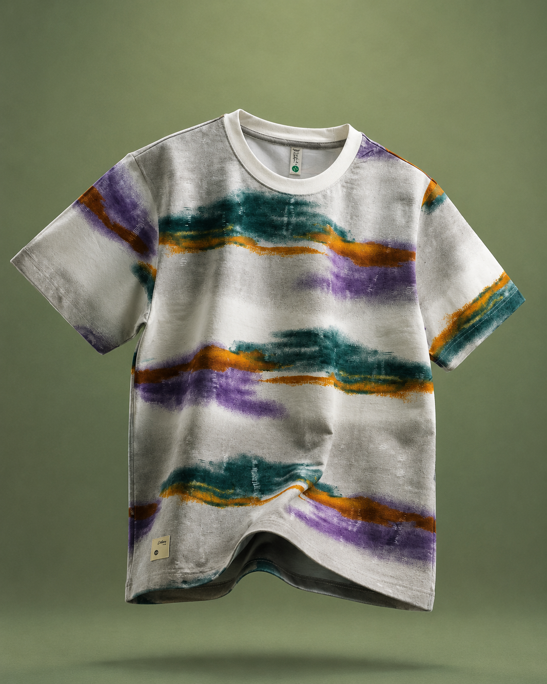Aurora Brushstroke RF Unique T-Shirt