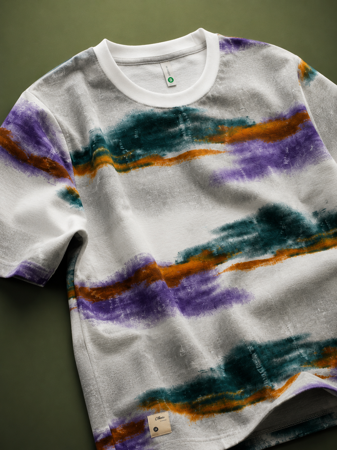 Aurora Brushstroke RF Unique T-Shirt