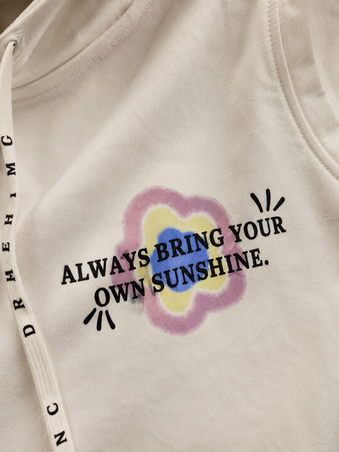 Sunshine Drift Sleeveless Hoodie