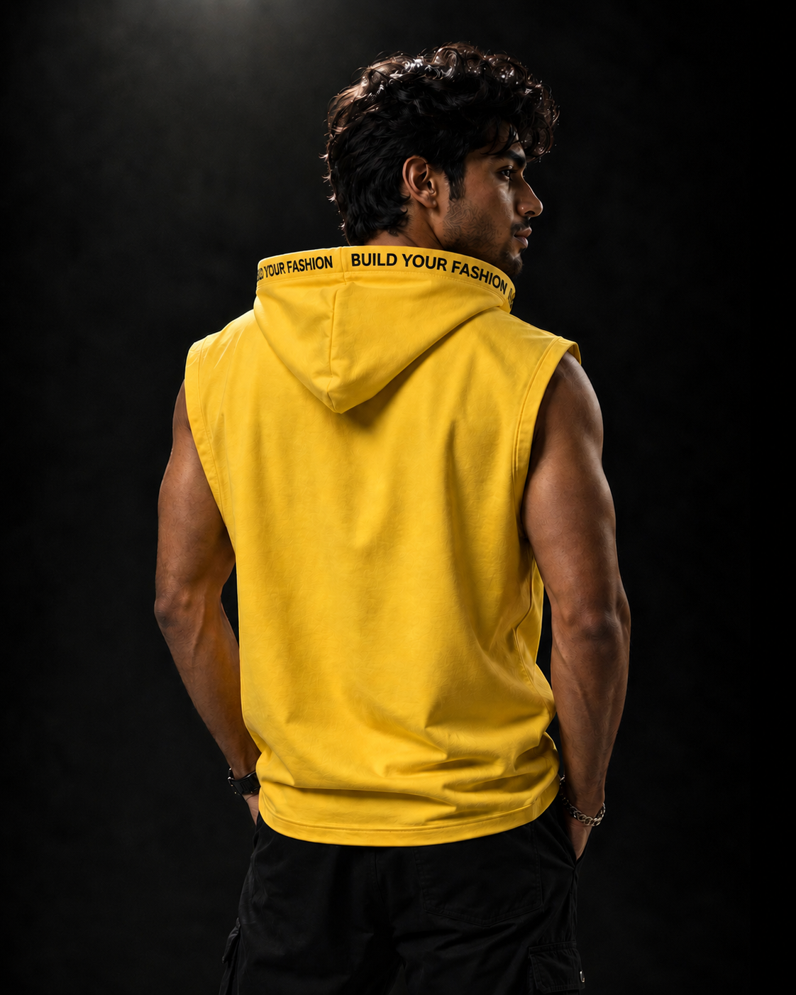 Hello Blaze Sleeveless Hoodie