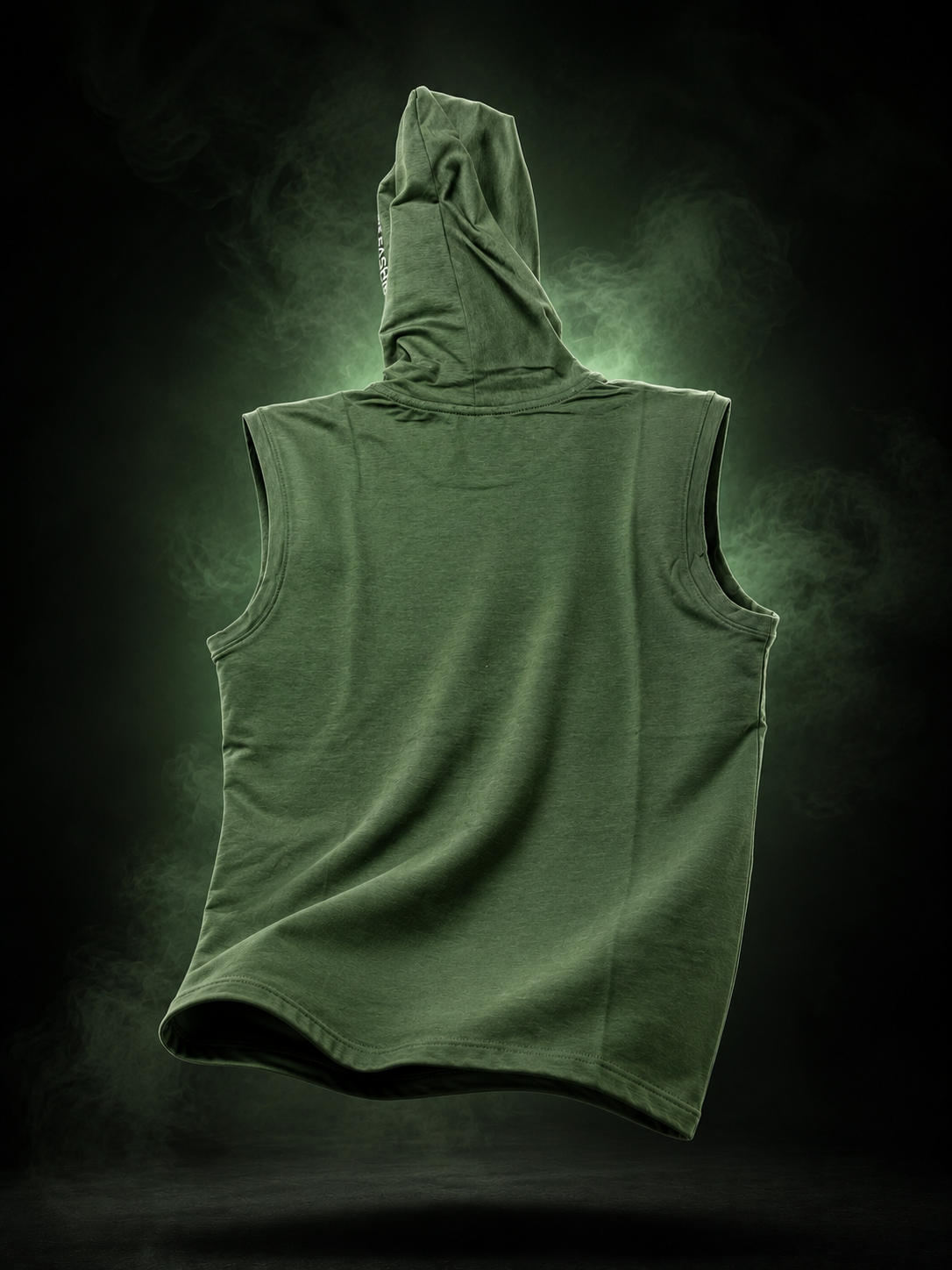 Forest Glow Sleeveless Hoodie