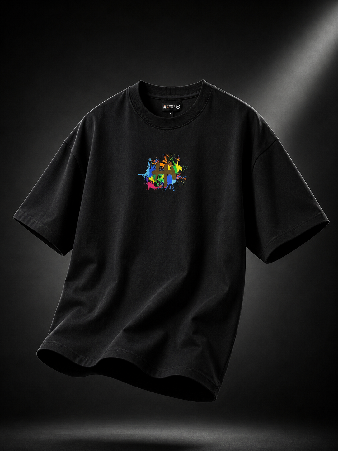 Brighter Noir Oversized Drop Shoulder T-Shirt