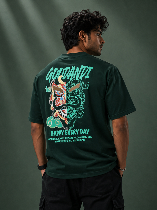 Good Vibes Oni Oversized T-Shirt (Unisex)
