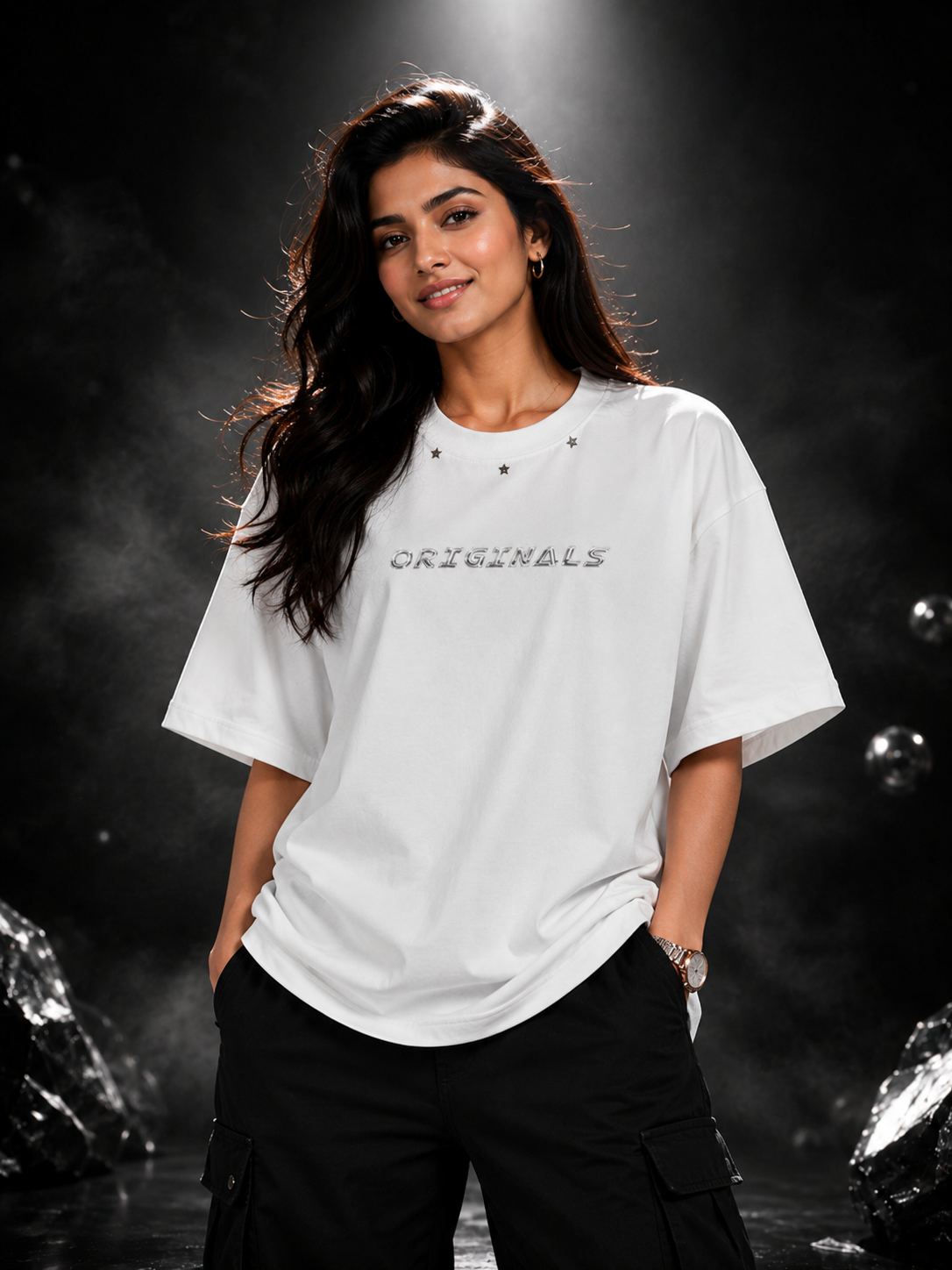 Arctic Originals Oversized Drop Shoulder T-Shirt (Unisex)
