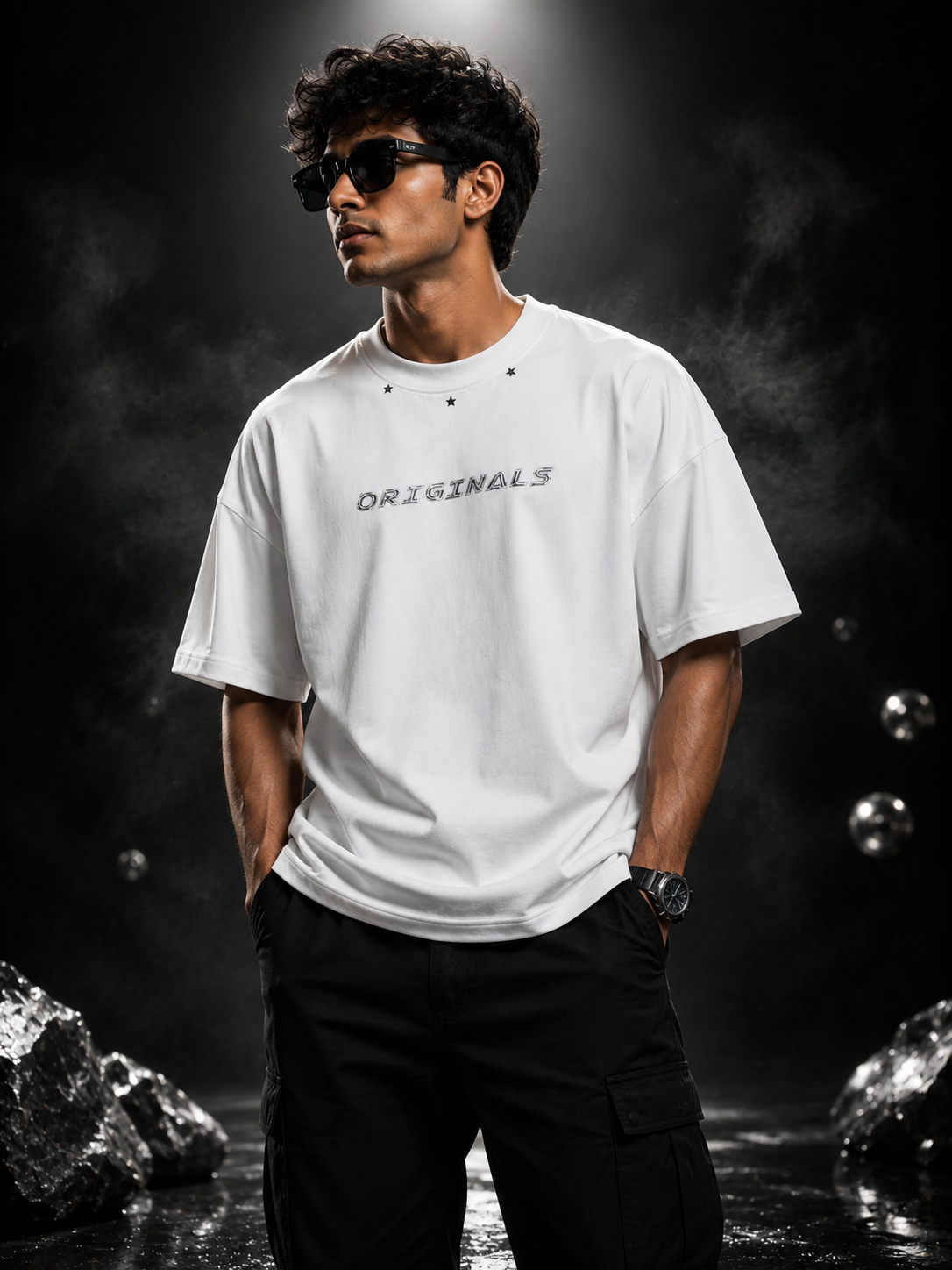 Arctic Originals Oversized Drop Shoulder T-Shirt (Unisex)