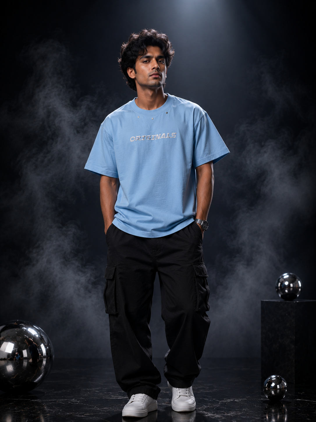 Sky Originals Oversized Drop Shoulder T-Shirt