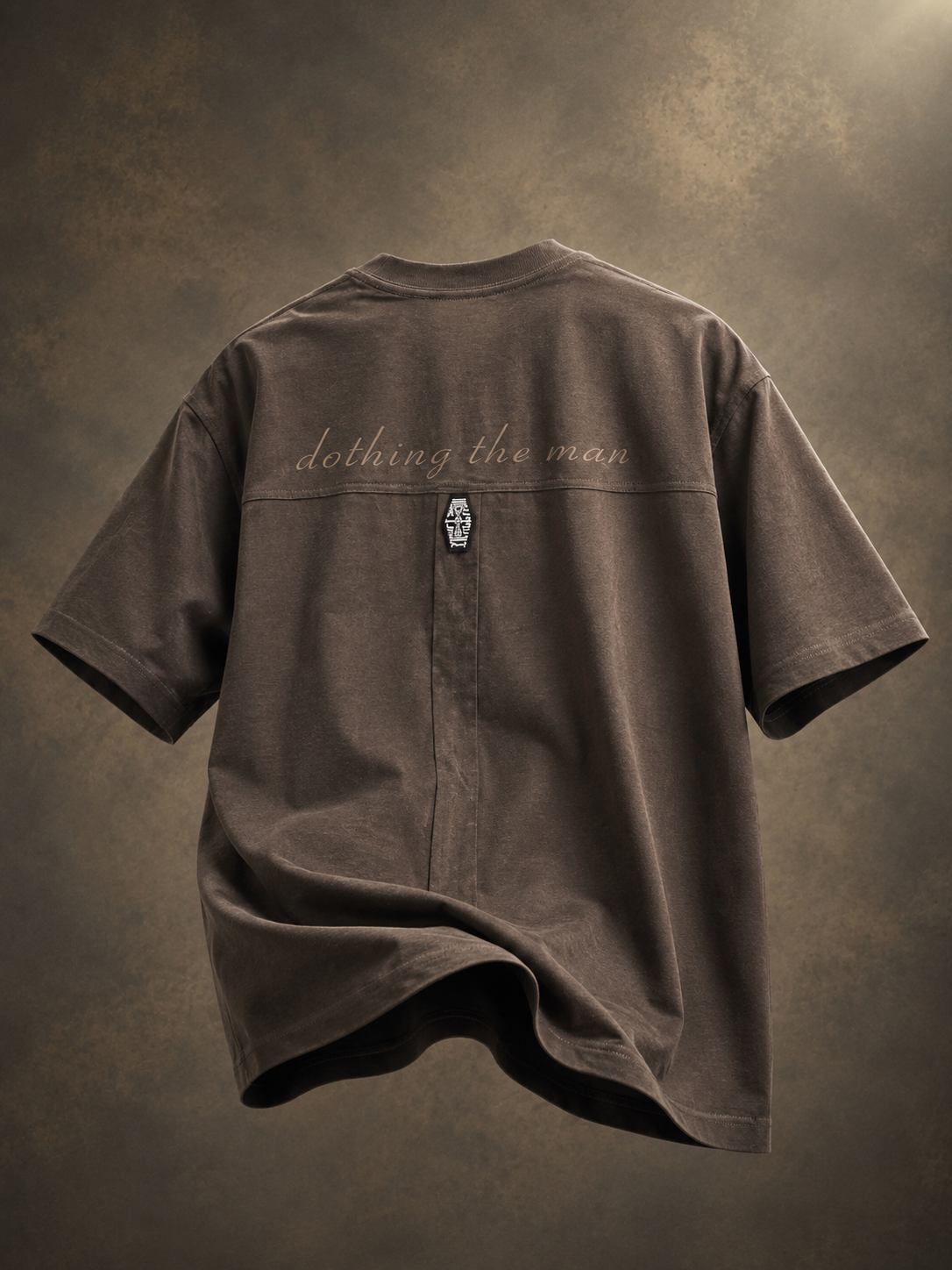 Espresso Heritage Oversized Drop Shoulder T-Shirt