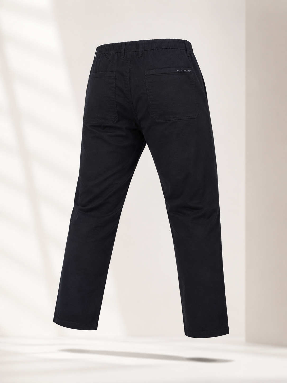 Midnight Flex Regular Fit Cotton Trouser