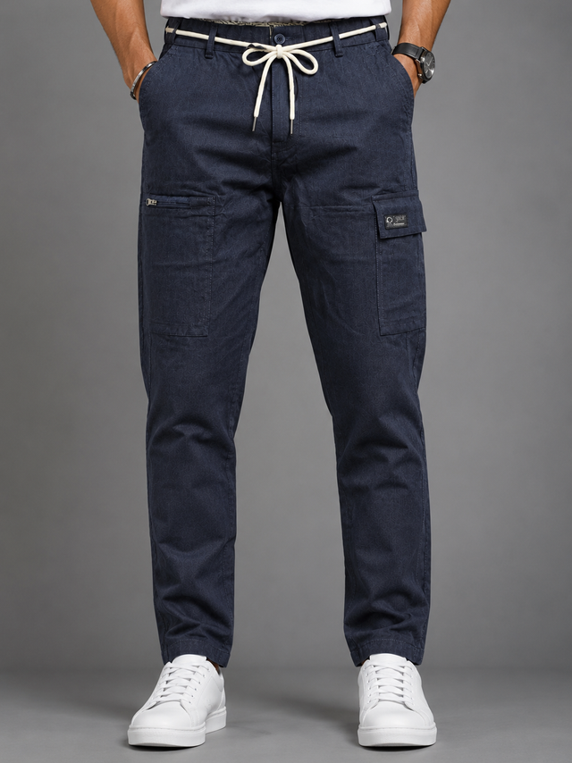 Midnight Voyager Narrow Fit Cargo Trouser