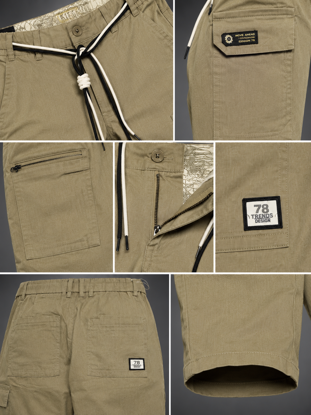 Desert Trail Narrow Fit Cargo Trouser