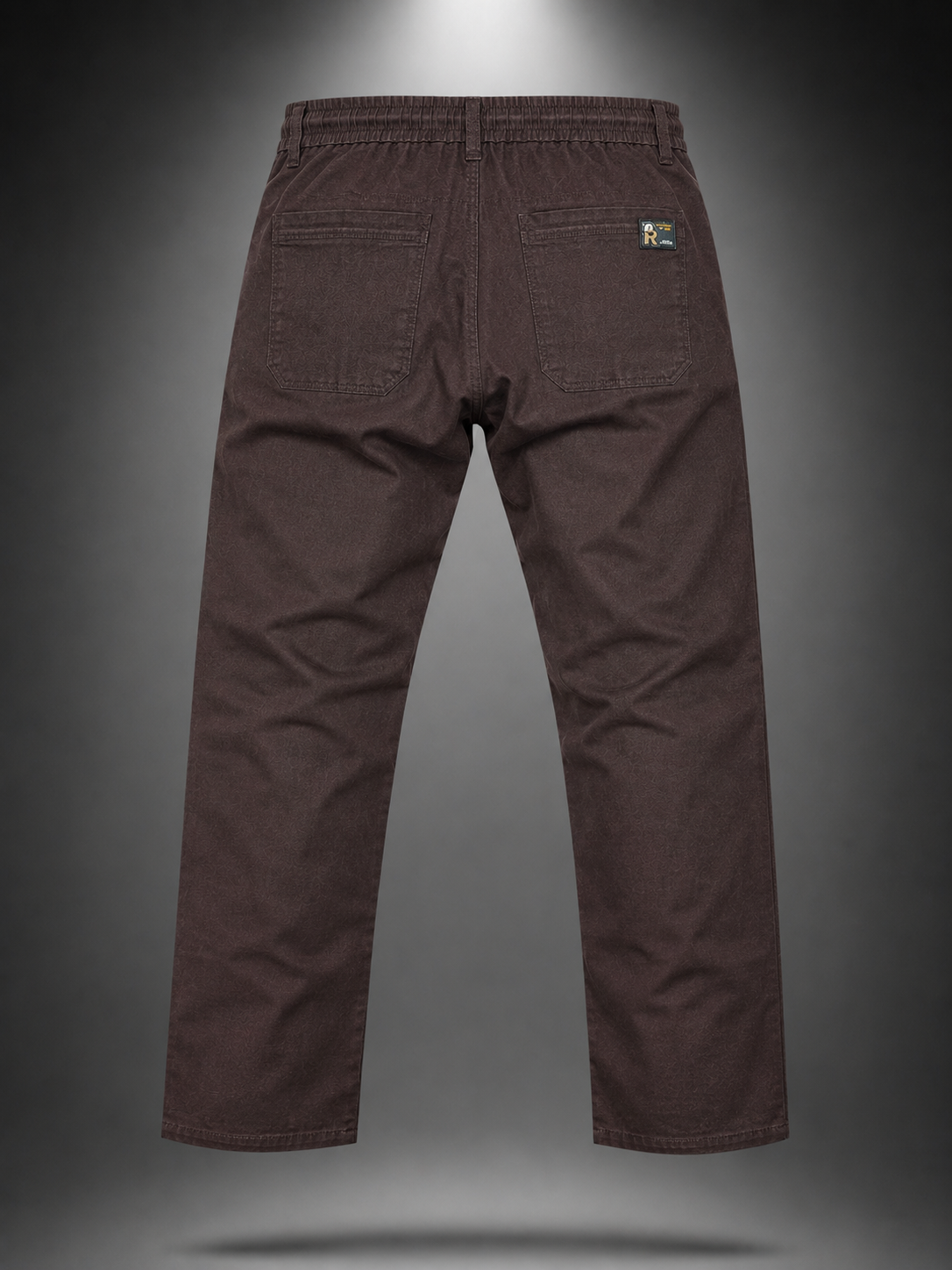 Espresso Luxe Regular Fit Cotton Trouser