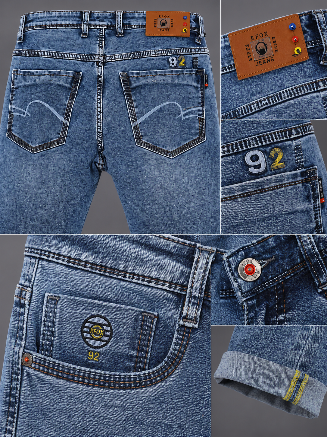 Skyline Fade Narrow Fit Jeans