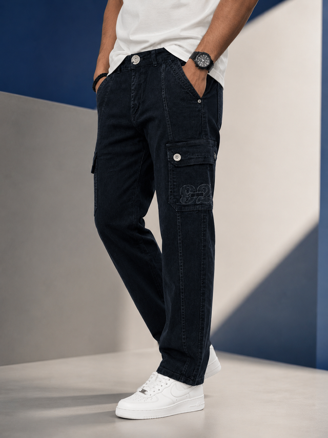 Midnight Ranger Cargo Jeans