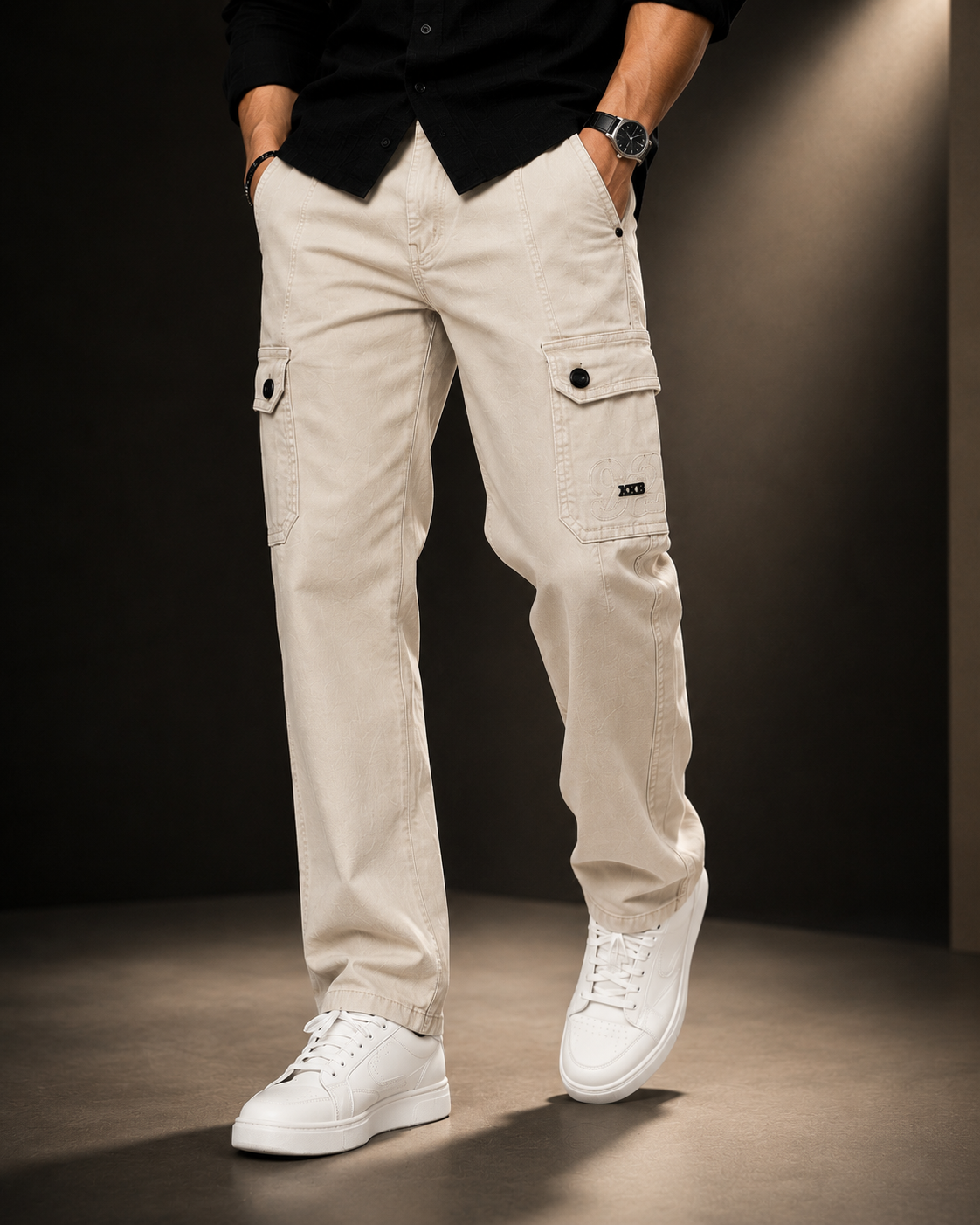 Ivory Expedition Cargo Trousers