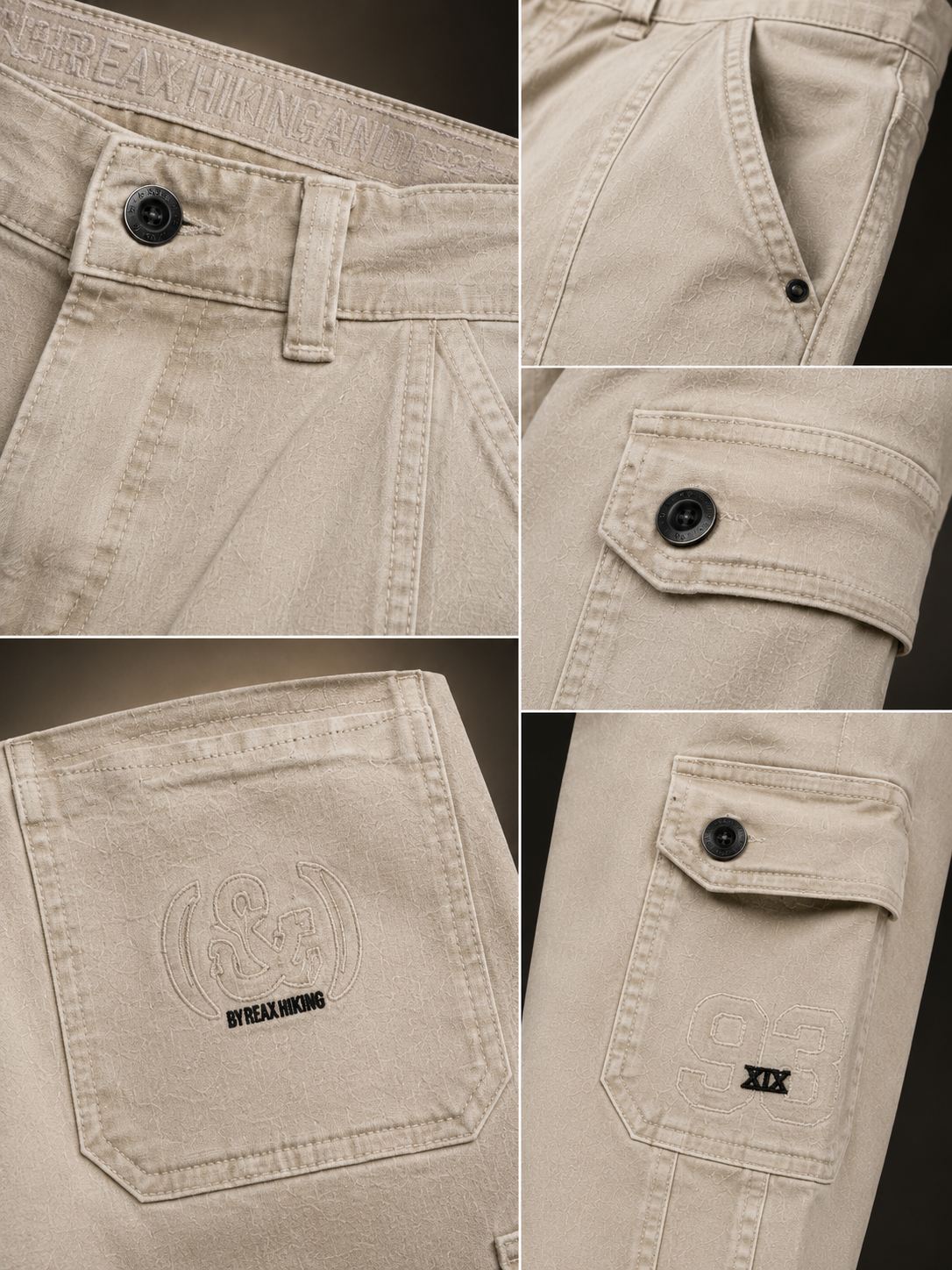 Ivory Expedition Cargo Trousers