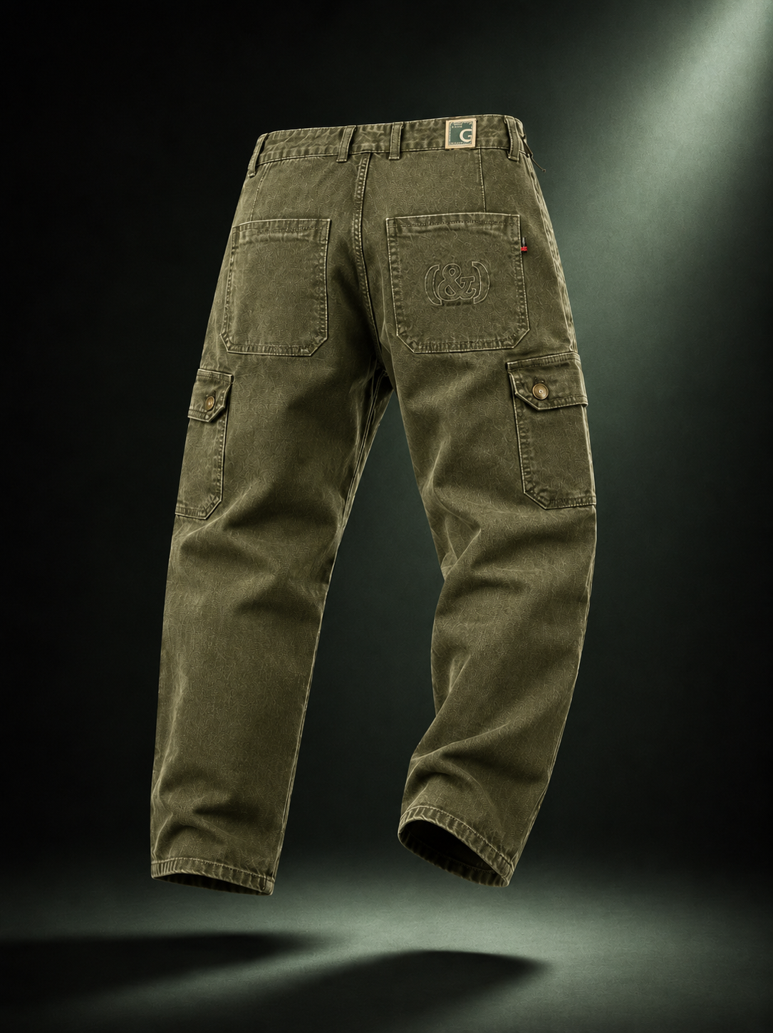 Urban Ranger Olive Cargo Fit Jeans