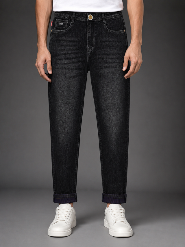 Midnight Edge Mom Fit Jeans