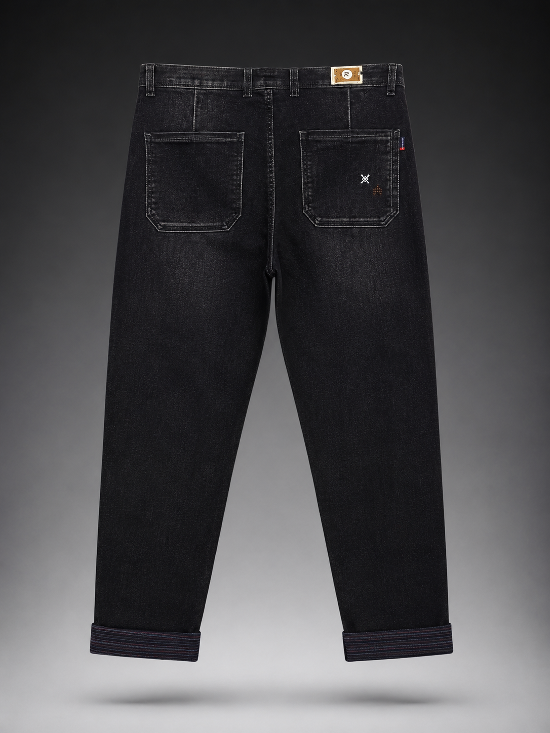 Midnight Edge Mom Fit Jeans