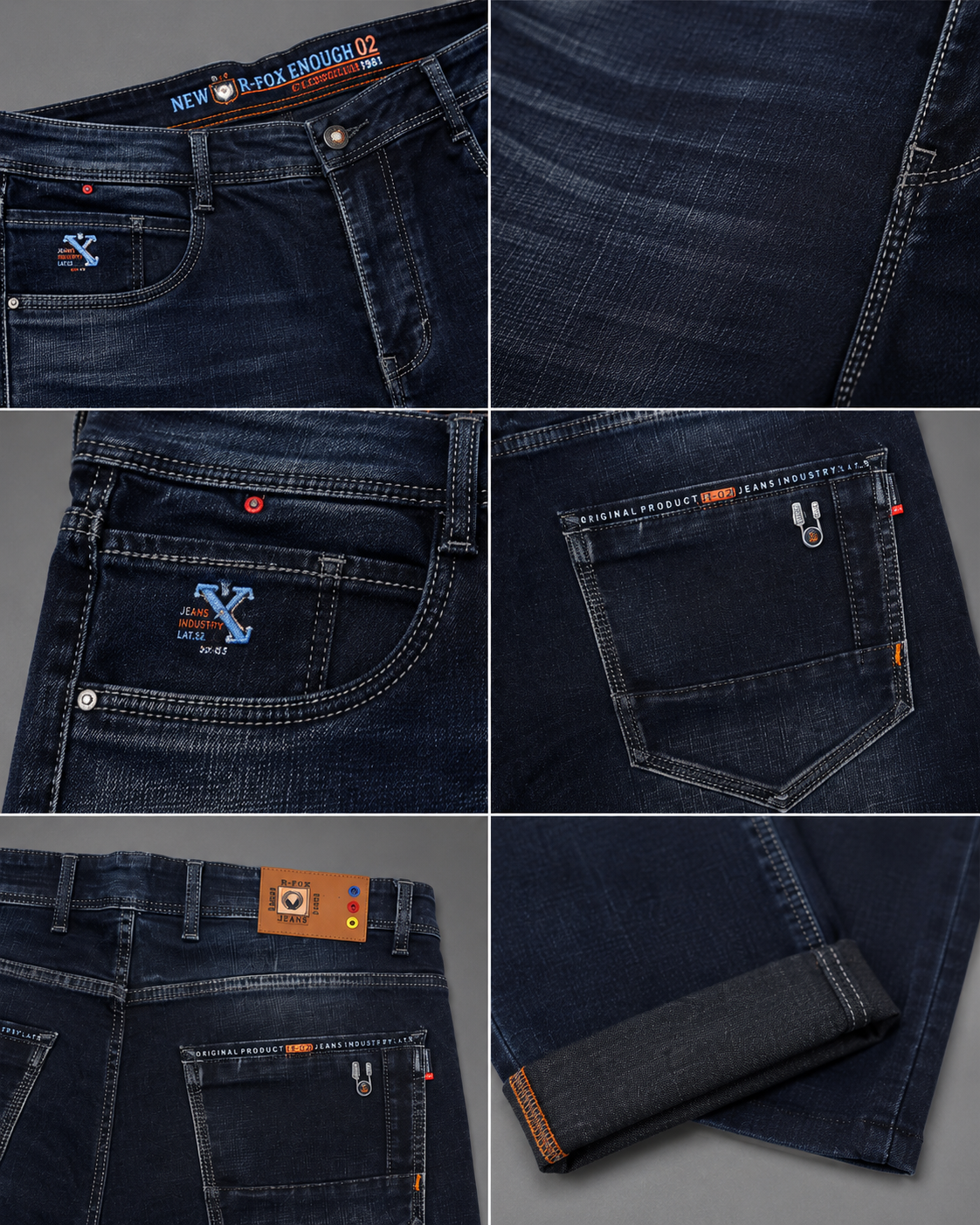 Indigo Velocity Narrow Fit Jeans
