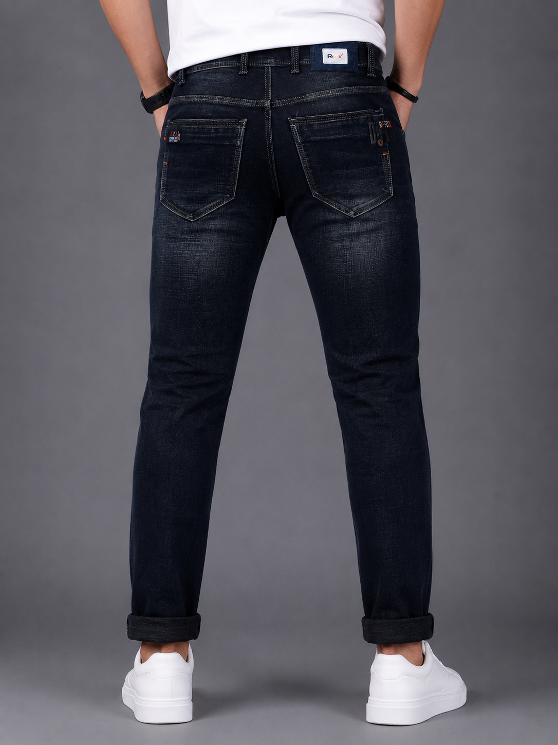 Indigo Flex Narrow Fit Jeans