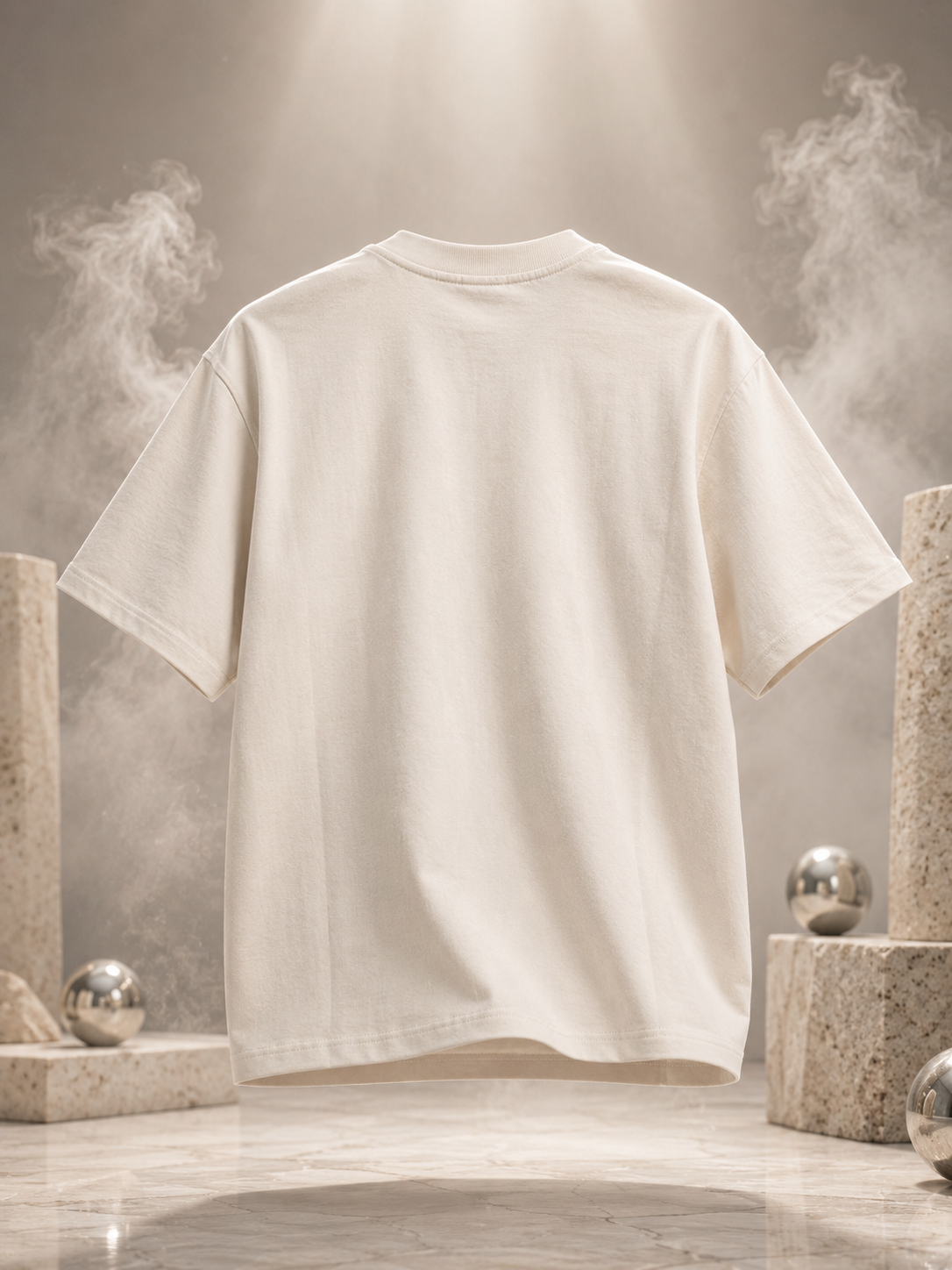 Ivory Icons Oversized T-Shirt