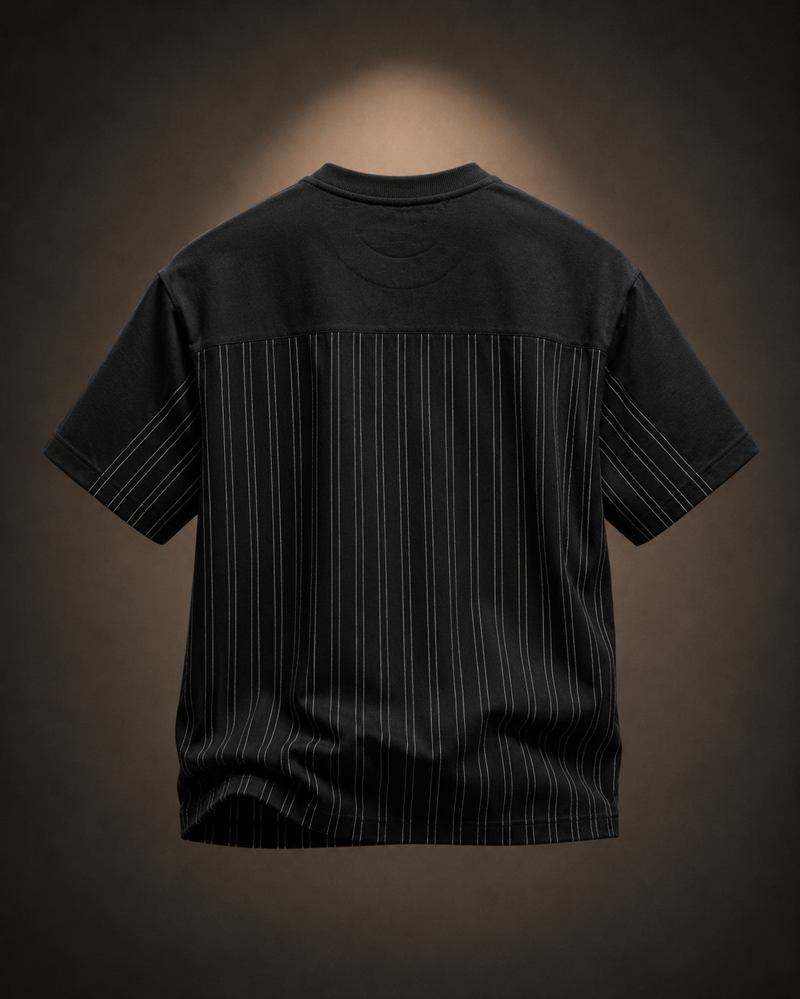 Shadow Grid Pocket Oversized T-Shirt