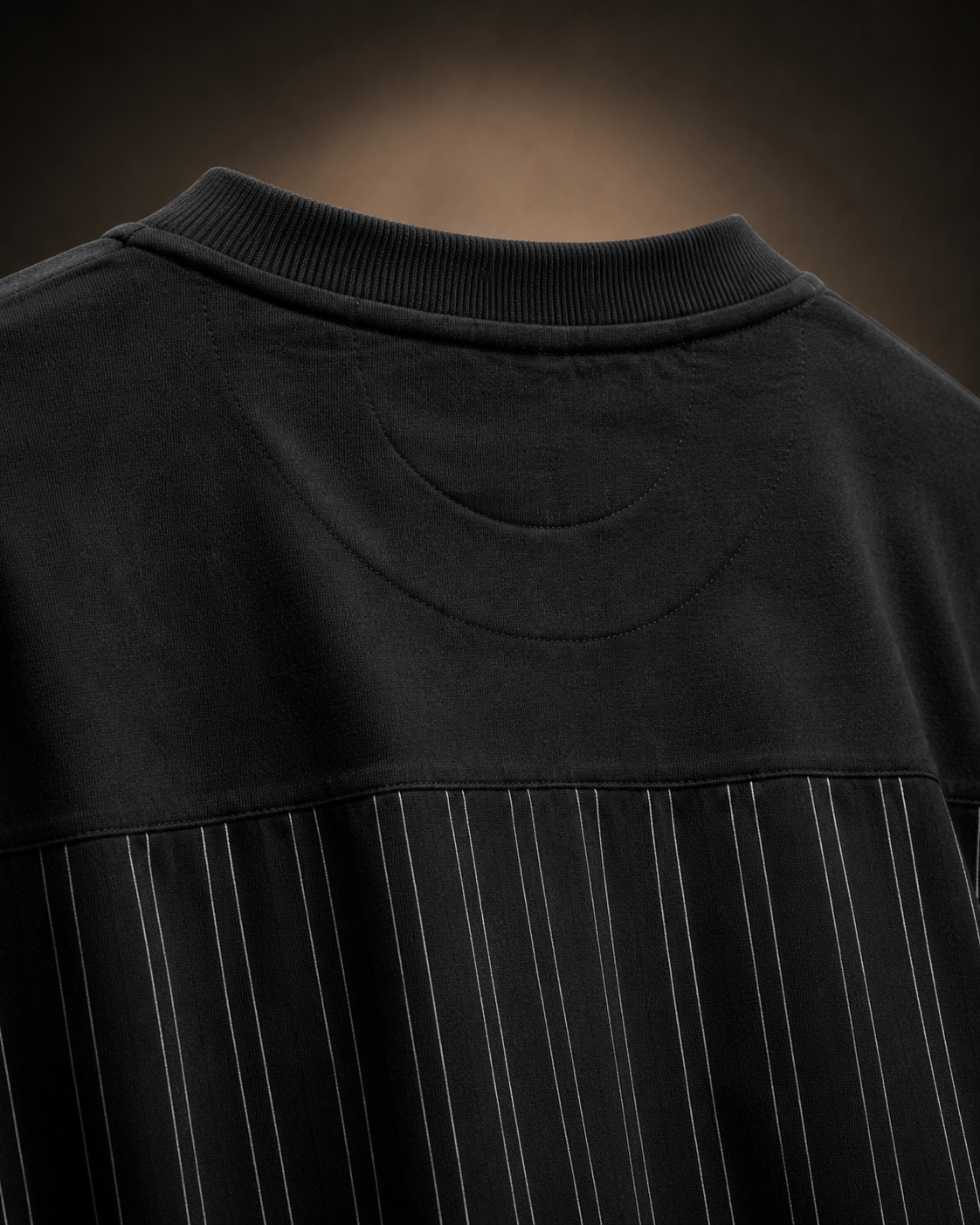 Shadow Grid Pocket Oversized T-Shirt