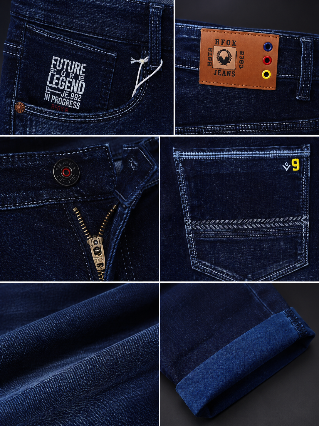 Royal Indigo Narrow Fit Jeans