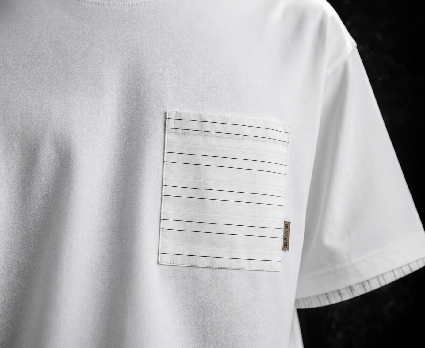 Arctic Grid Pocket Oversized T-Shirt