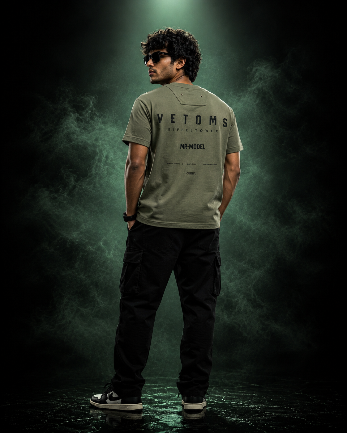 Urban Olive Utility Pocket T-Shirt