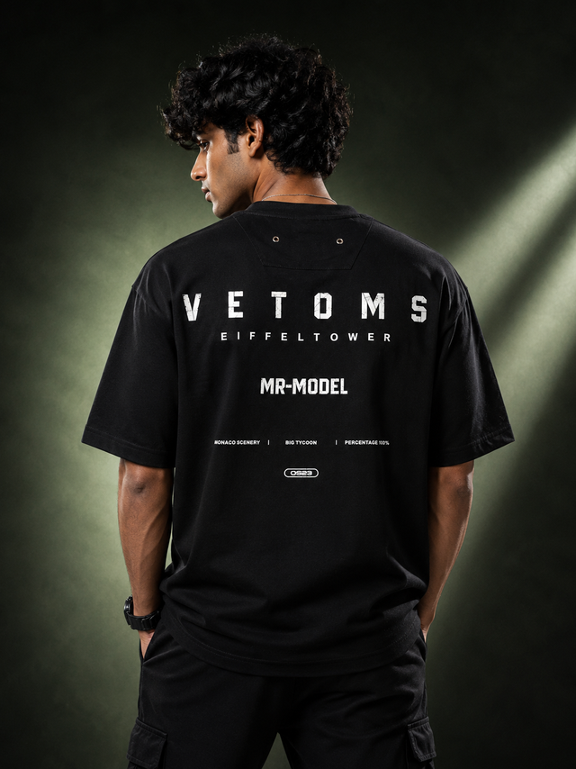 Midnight Utility Pocket Oversized T-Shirt