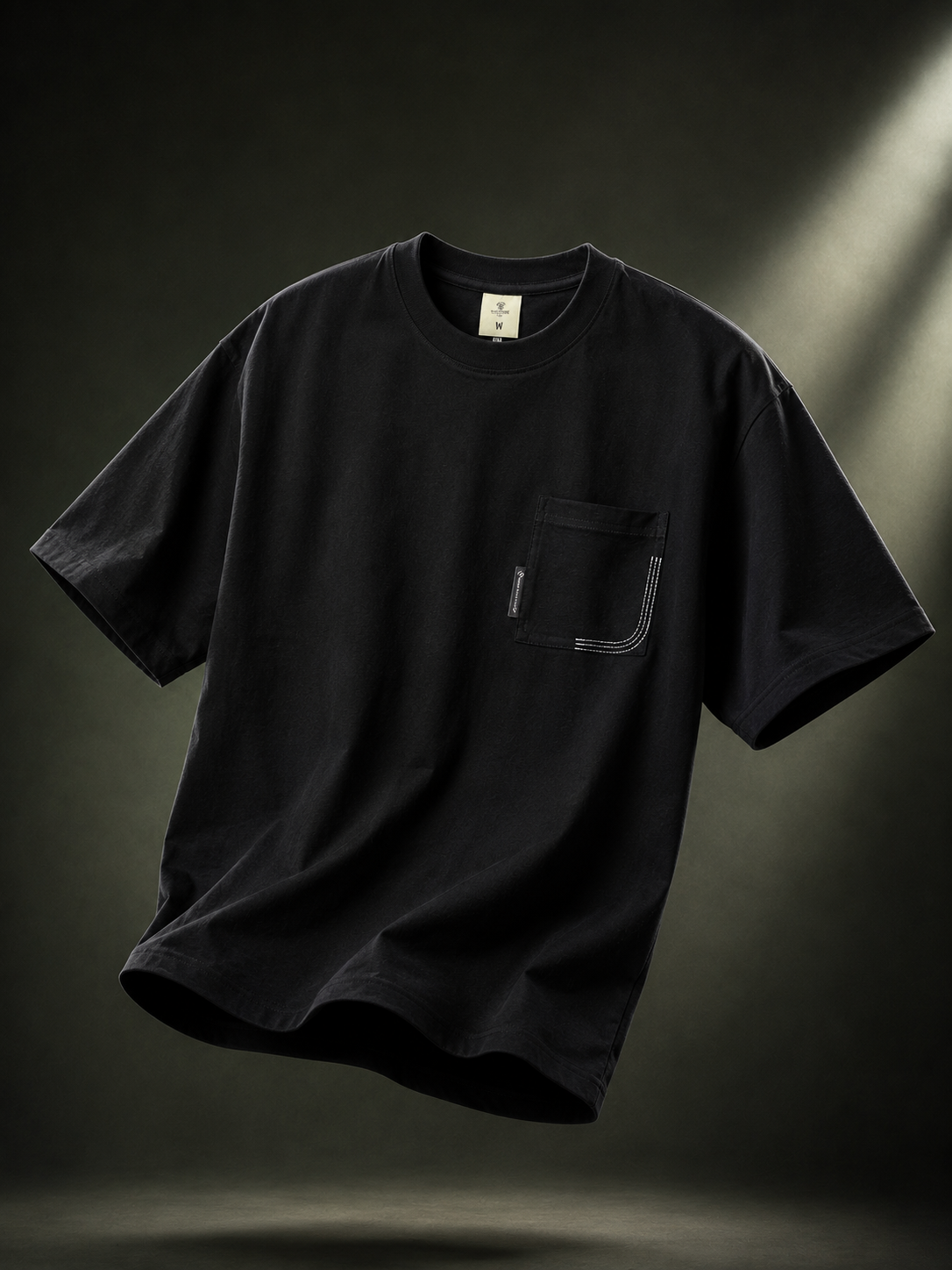 Midnight Utility Pocket Oversized T-Shirt