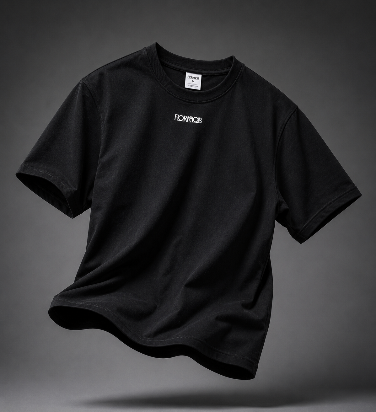 Noir Core Minimal Oversized T-Shirt
