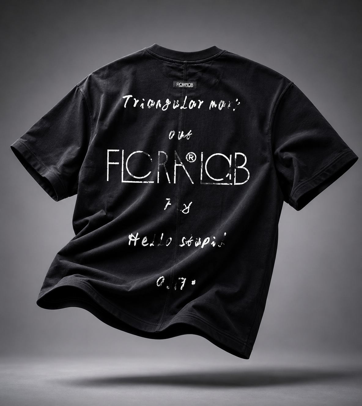Noir Core Minimal Oversized T-Shirt